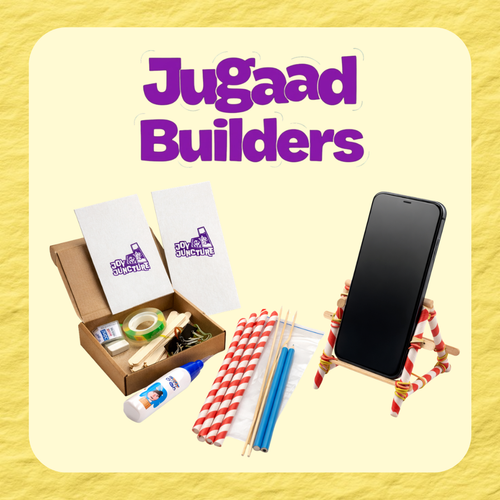Jugaad Builders | 15-Minute Phone Stand Challenge Game