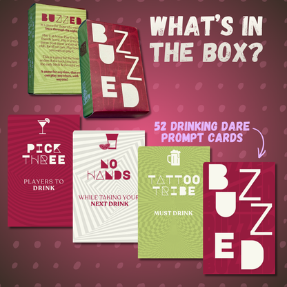 Buzzed | The Drinking Party Card Game