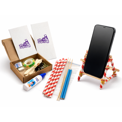 Jugaad Builders | 15-Minute Phone Stand Challenge Game | Team Building Kit for Office, HR Activities &amp; Group Engagement
