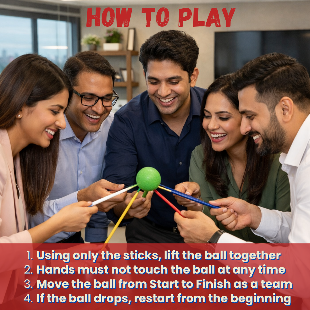 Unison – Team Coordination & Communication Game for Corporate Team Building, Parties & Group Activities