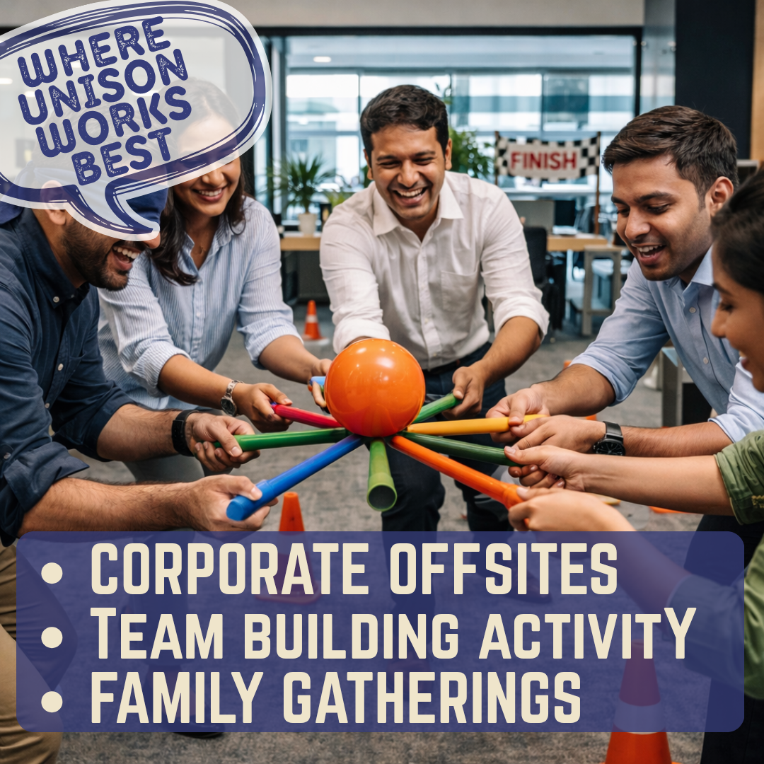 Unison – Team Coordination & Communication Game for Corporate Team Building, Parties & Group Activities