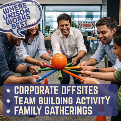 Unison – Team Coordination & Communication Game for Corporate Team Building, Parties & Group Activities