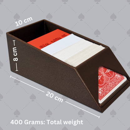 Blackjack Dealer Shoe – Casino Card Dealing Shoe with Custom Name Option