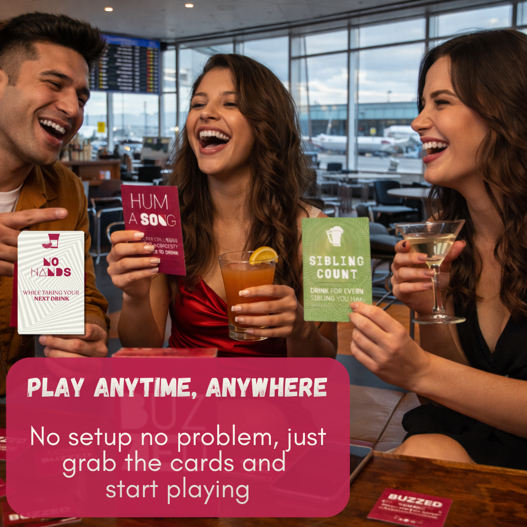 Buzzed | The Drinking Party Card Game