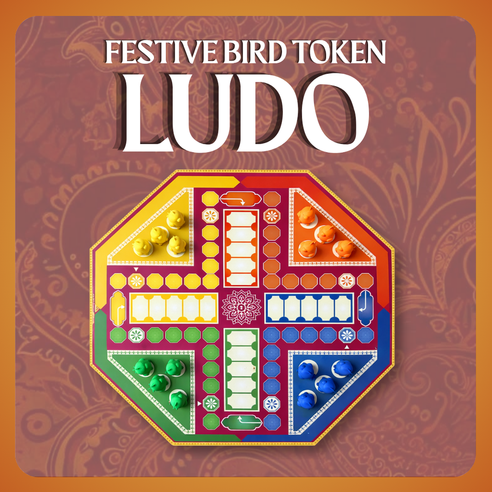 Festive Bird Token Ludo