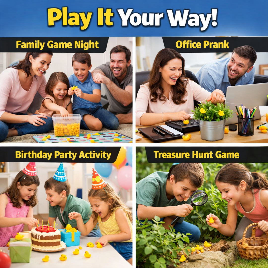 The Duck Hunt – Mini Duck Treasure Hunt Game for Kids & Adults