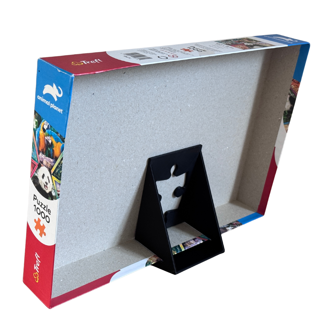 Puzzle Box Stand for Jigsaw Puzzles – Puzzle Lid Holder for Reference Image