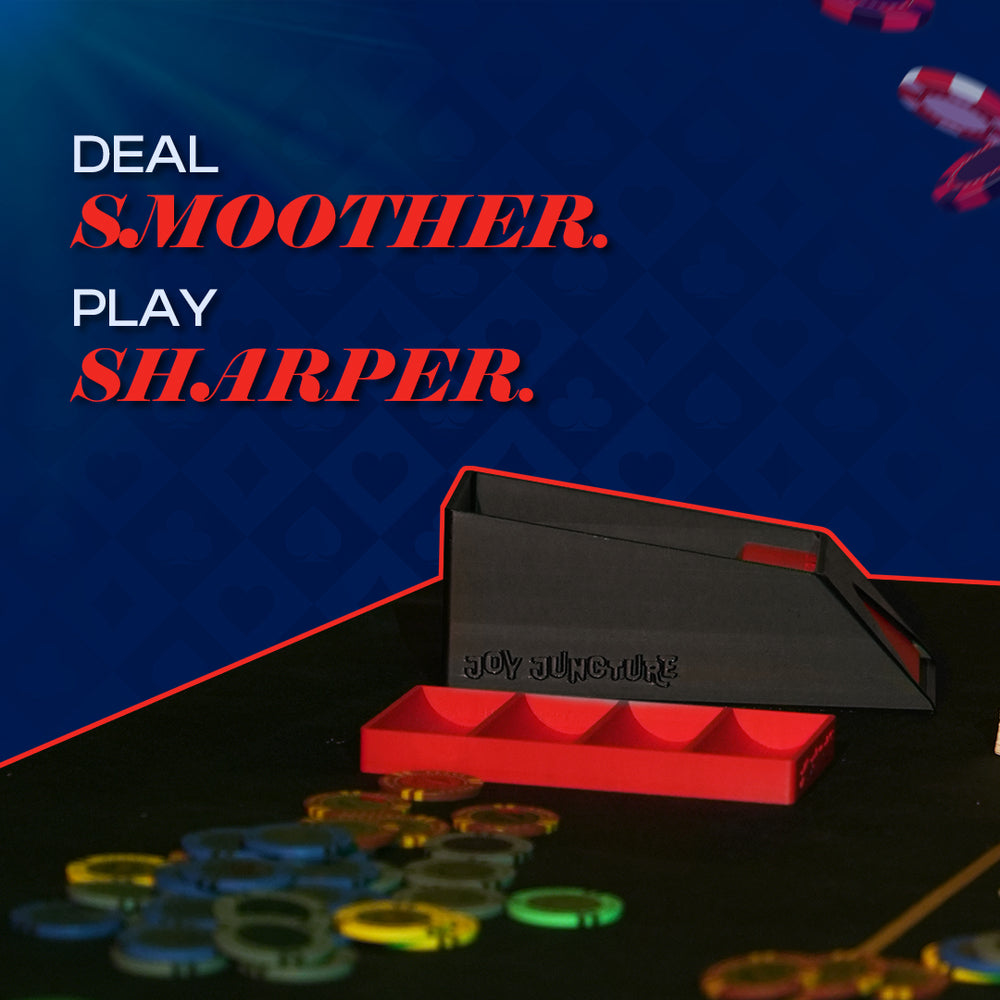 Blackjack Dealer Shoe – Casino Card Dealing Shoe with Custom Name Option