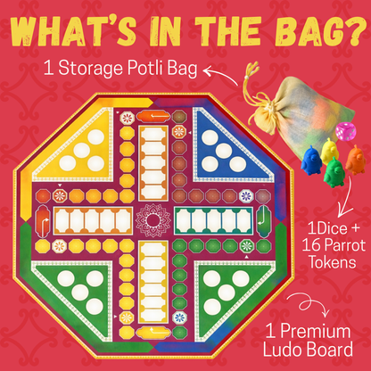 Festive Bird Token Ludo