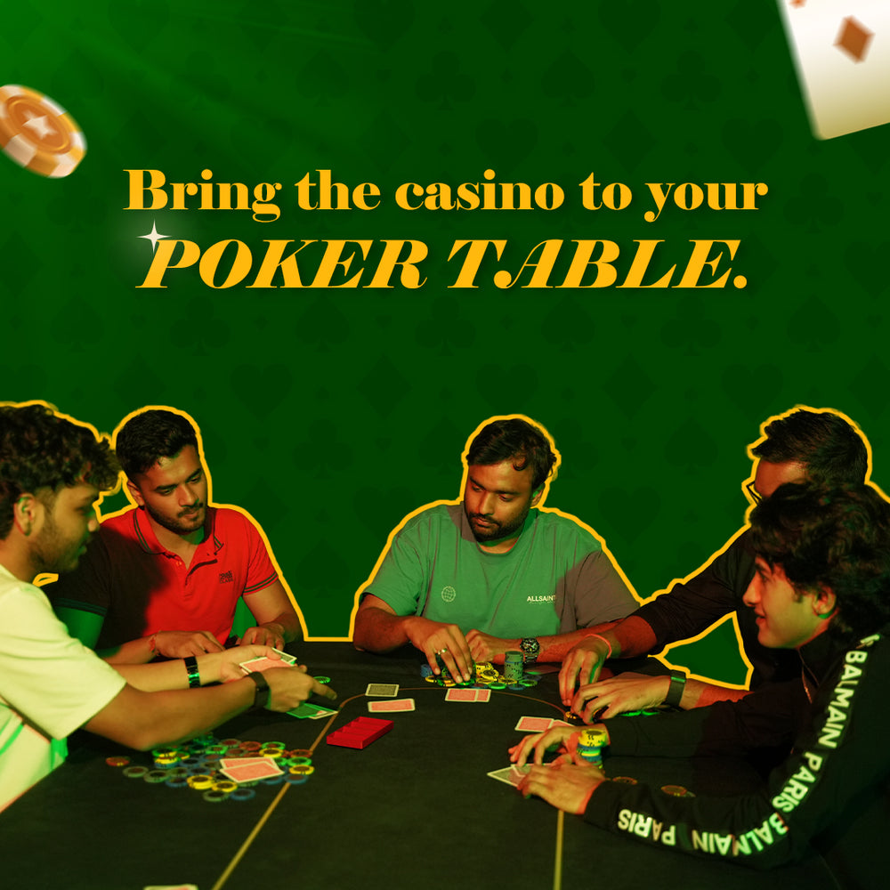 Poker Chip Tray – Casino Style Chip Rack for Poker Tables & Game Nights