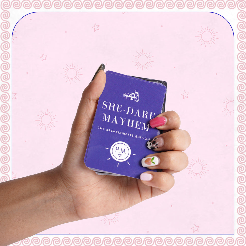 She Dare Mayhem | Bachelorette Trip Party Game for Bride Tribe